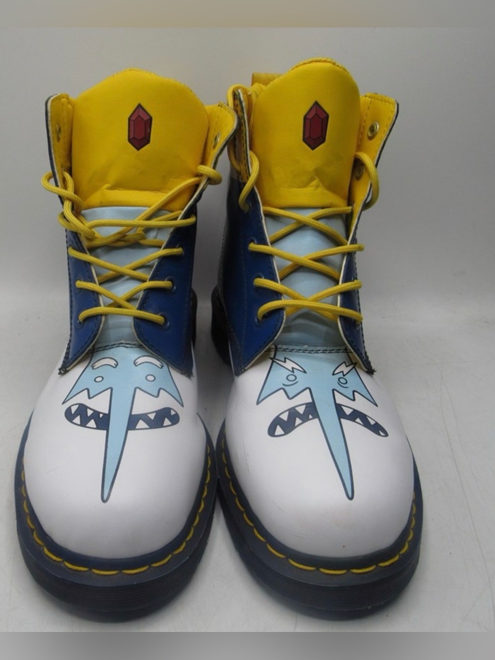 Dr. Martens Adventure Time Ice King Boots, 10M/11L (Unisex) graphic leather - Picture 2 of 8